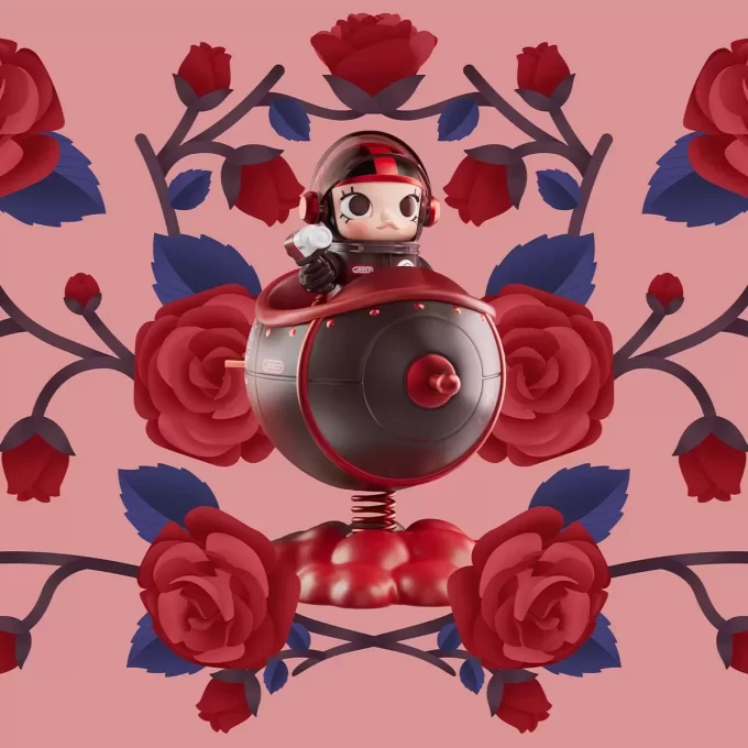 メガスペースモリー 100% ブルーミングシリーズ ローズ