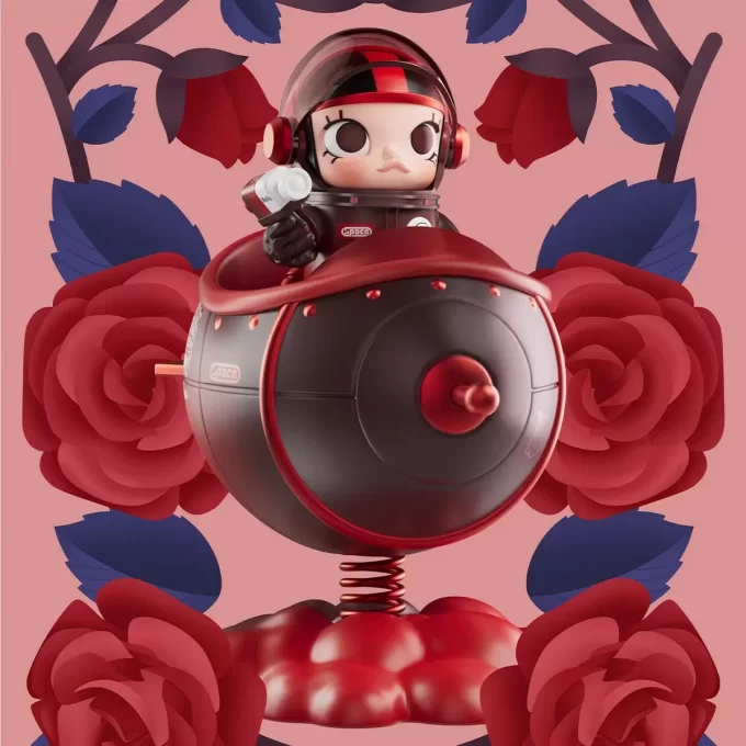 メガスペースモリー 100% ブルーミングシリーズ ローズ