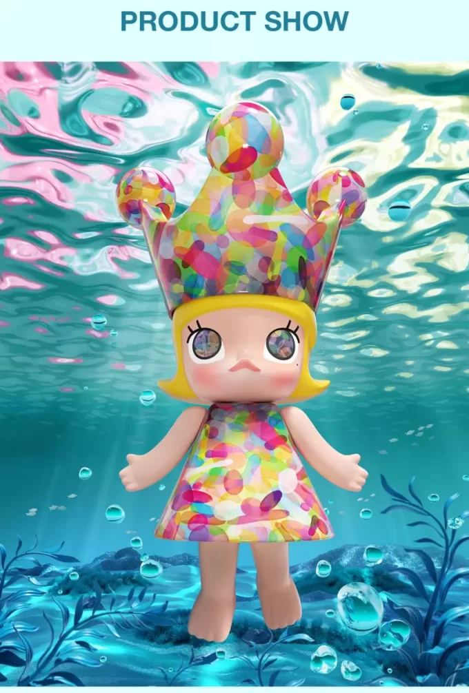 メガロイヤルモリー 1000% 黄玉星バブルス