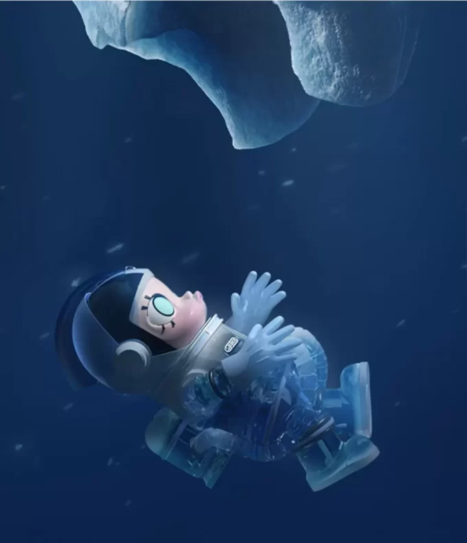 メガコレクション 1000% スペースモリー グレイシャー