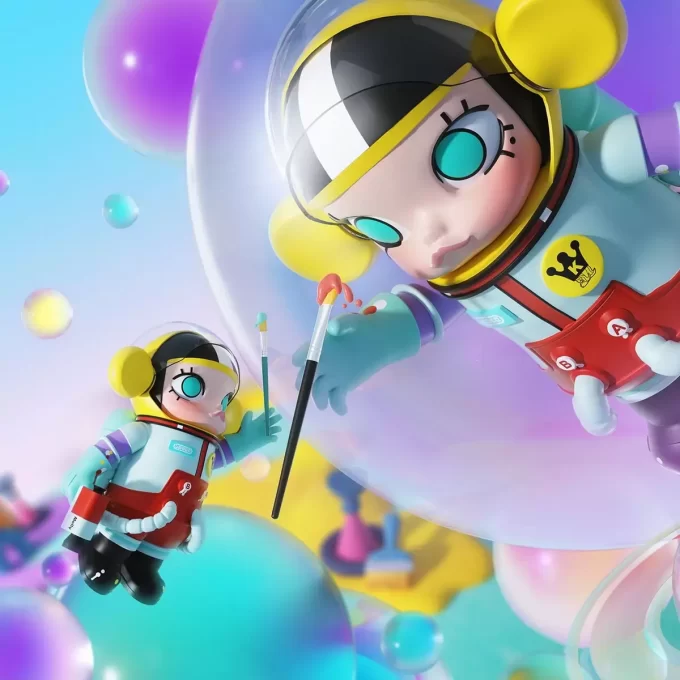 メガコレクション 1000% スペースモリー リトルペインター
