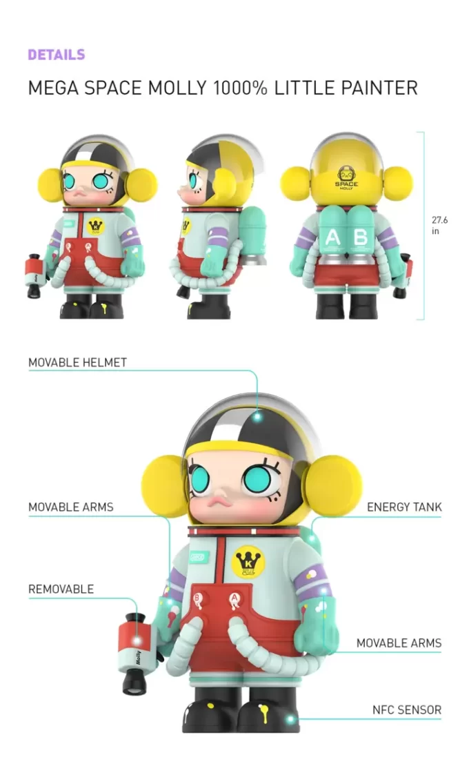 メガコレクション 1000% スペースモリー リトルペインター