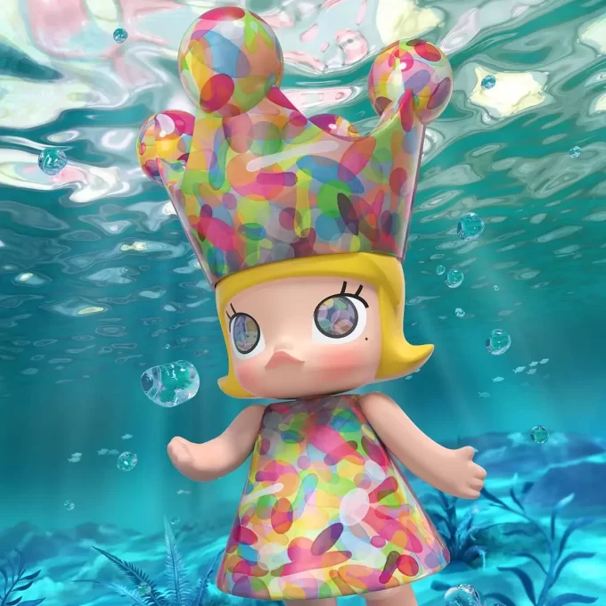 メガロイヤルモリー 1000% 黄玉星バブルス