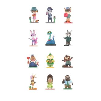 ディズニー ズートピア ネクストアドベンチャー フィギュア シールドケース (ブラインドボックス2個)