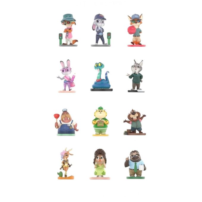 ディズニー ズートピア ネクストアドベンチャー フィギュア シールドケース (ブラインドボックス 1 個)