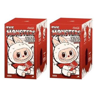ポップマート×コカコーラ ザ・モンスターズ ラブブ シールケース（ブラインドボックス2個入り）