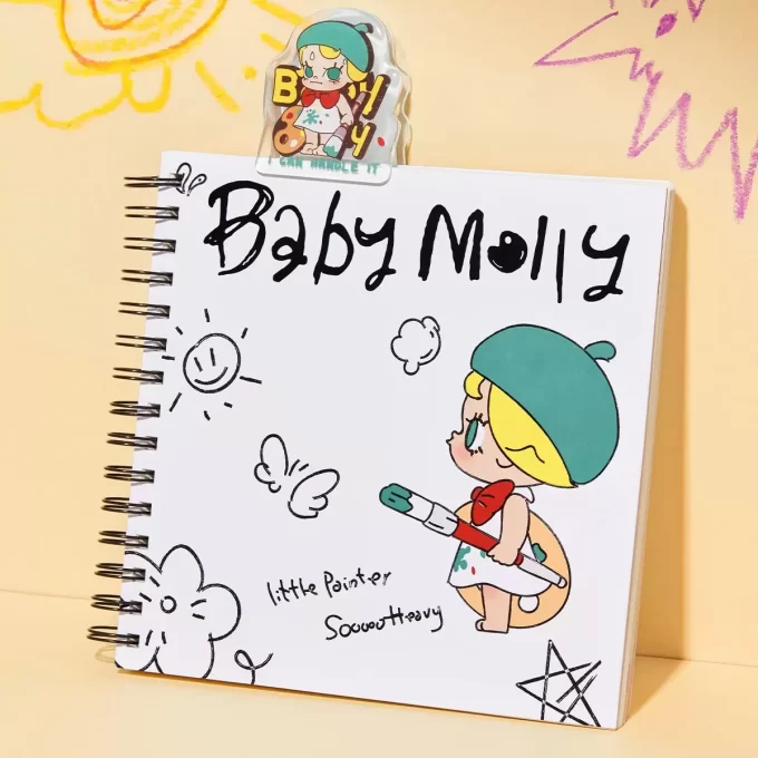 3歳の頃のベイビーモリー！シリーズ スケッチブック