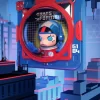 メガスペースモリー オプティマスプライム《宇宙で》3Dペインティング
