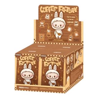 ポップビーン コーヒーファクトリー ぬいぐるみペンダント 密封ケース (ブラインドボックス4個入り)