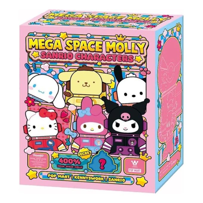メガスペースモリー サンリオキャラクターズ 400% 密封ケース (ブラインドボックス 1 個)