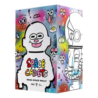 メガ スペース モリー 400% ジョン バーガーマン スペース カデット 未開封ケース (ブラインド ボックス 1 個)