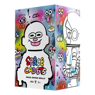 メガ スペース モリー 400% ジョン バーガーマン スペース カデット 未開封ケース (ブラインド ボックス 1 個)