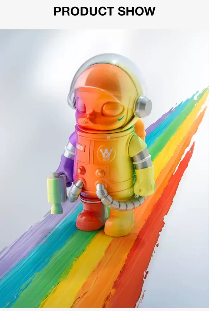 メガスペースモリー 400% レインボー