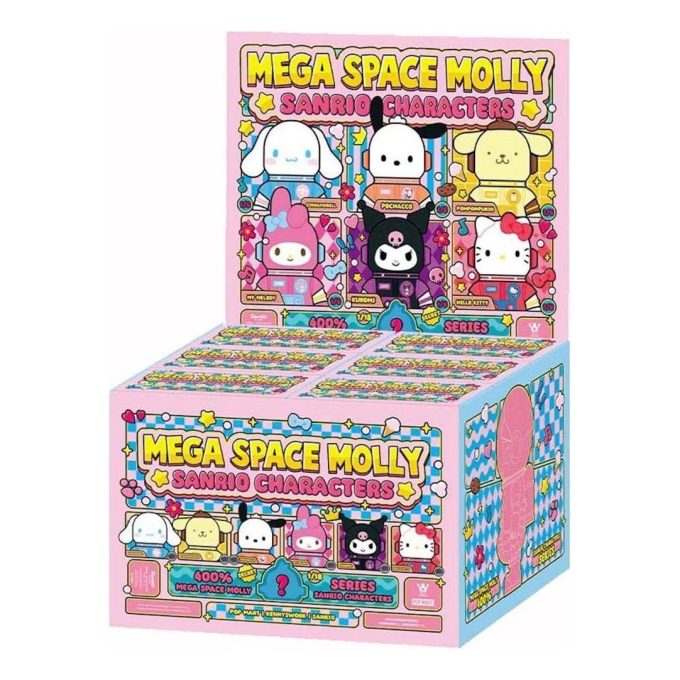 メガスペースモリー サンリオキャラクターズ 400% 密封ケース (ブラインドボックス 6個入り)
