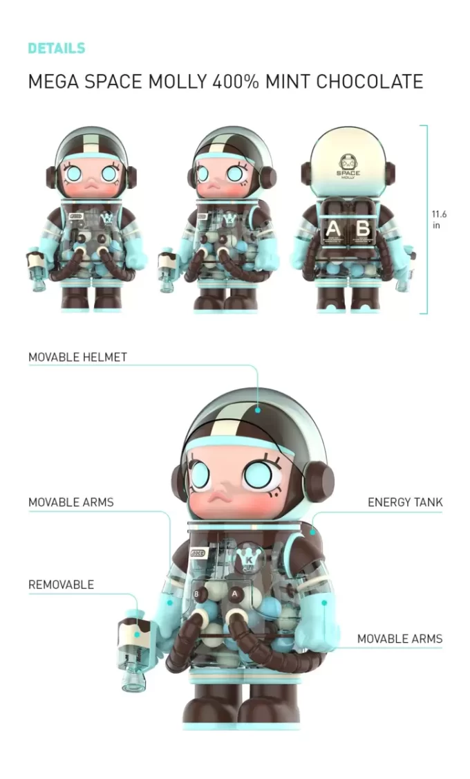 メガスペースモリー 400% ミントチョコレート