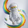 メガスペースモリー 400% レインボー