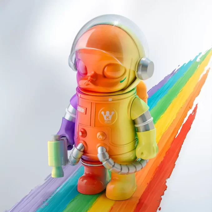 メガスペースモリー 400% レインボー