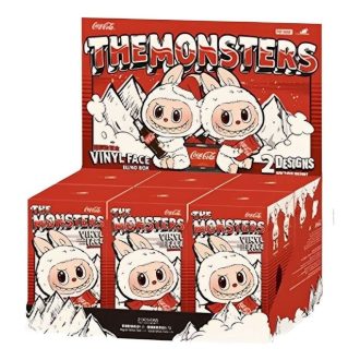 ポップマート×コカ・コーラ ザ・モンスターズ ラブブ シールケース（ブラインドボックス6個入り）