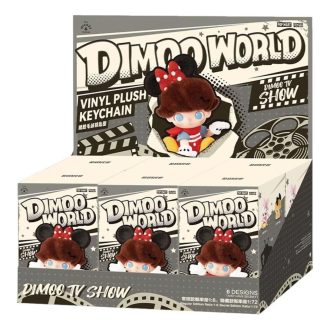 ディズニー ディムーワールド ビニールぬいぐるみペンダント 密封ケース (ブラインドボックス 6 個)