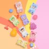 ハチププ グミベア ビニールぬいぐるみペンダント 密封ケース入り (ブラインドボックス6個入り)