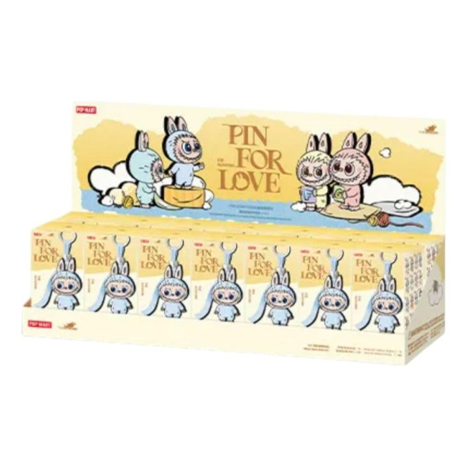 ラブブ ピンズ フォー ラブ ぬいぐるみペンダント 密封ケース入り (A-M) (14個入りブラインドボックス)