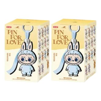 ラブブ ピンズ フォー ラブ ぬいぐるみペンダント 密封ケース入り (A-M) (ブラインドボックス2個入り)