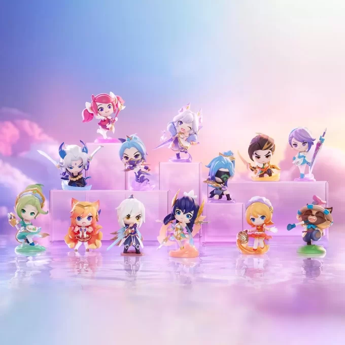 黄金のスパチュラを求めて戦う Chibi シリーズフィギュア