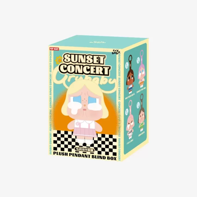 CRYBABY サンセットコンサートシリーズ ぬいぐるみペンダント ブラインドボックス