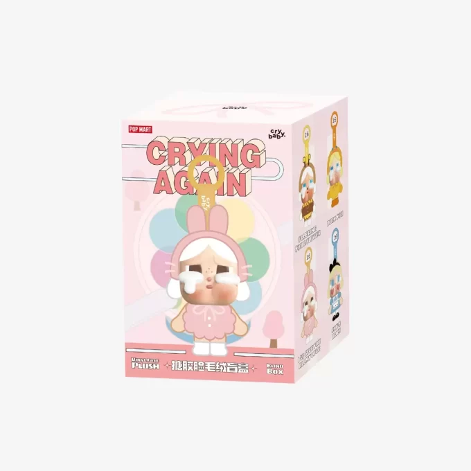 CRYBABY クライングアゲインシリーズ ビニールフェイスぬいぐるみ ブラインドボックス