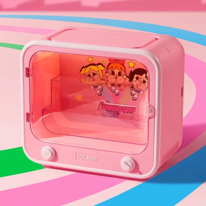 CRYBABY × パワパフガールズシリーズ テレビセット用光るディスプレイコンテナ