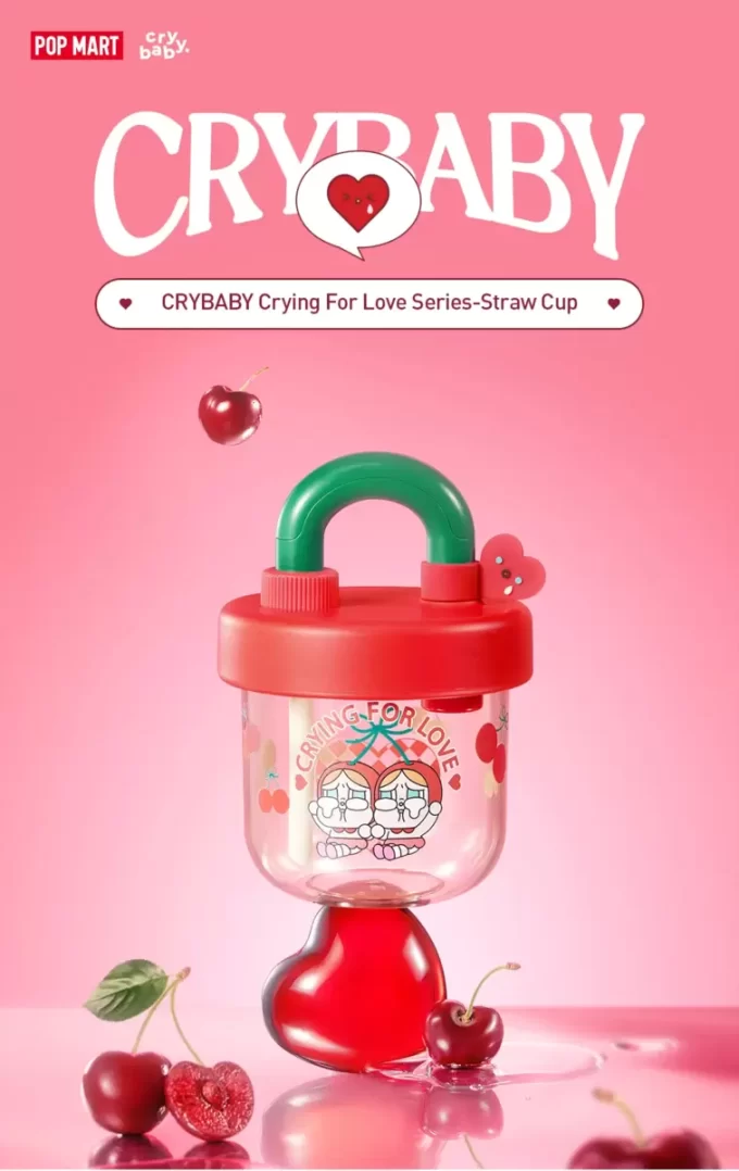 CRYBABY 愛のために泣くシリーズ-ストローカップ