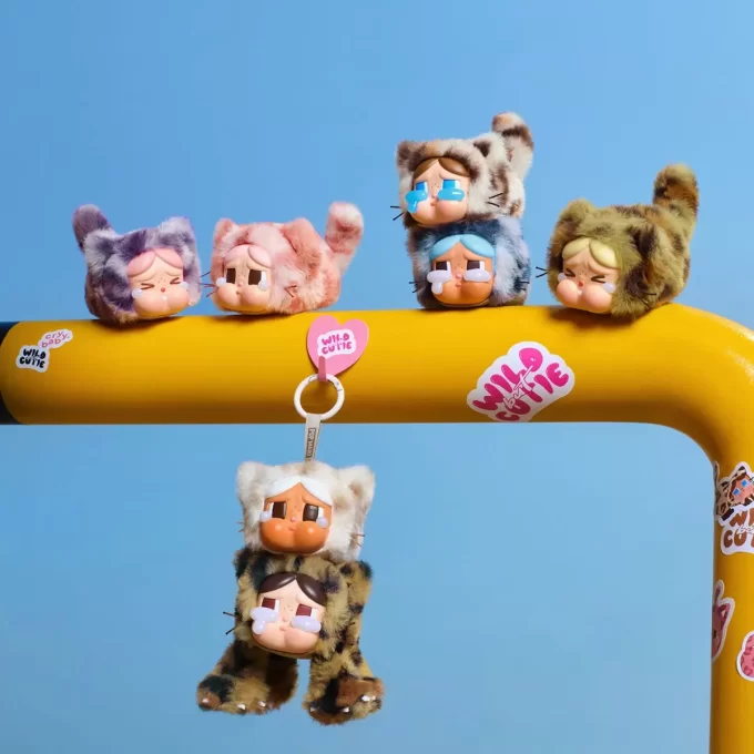 CRYBABY ワイルド・バット・キューティーシリーズ – ビニールぬいぐるみペンダント ブラインドボックス