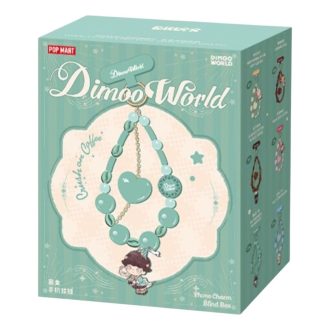 Dimoo クラッシュ・オン・コーヒー 携帯チャーム シールケース (ブラインドボックス 1 個)