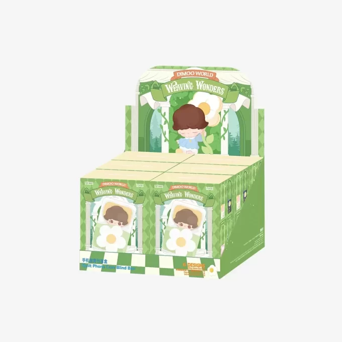 DIMOO Weaving Wondersシリーズ – キルトスマホケース ブラインドボックス