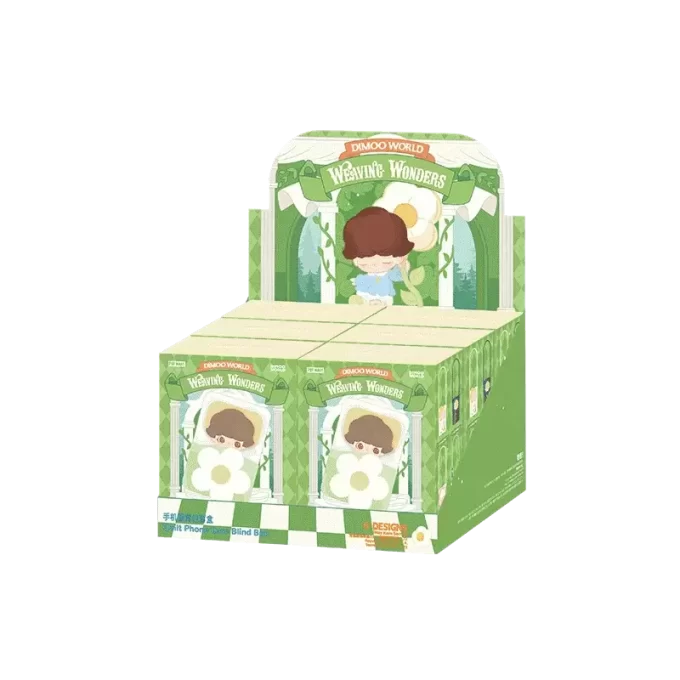 DIMOO Weaving Wondersシリーズ – キルトスマホケース ブラインドボックス
