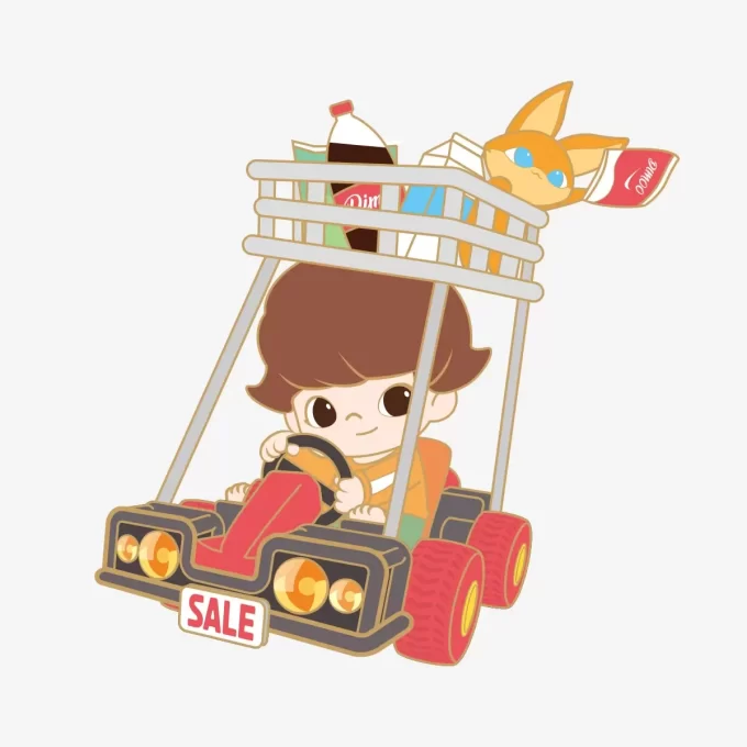 DIMOO Where We Go バッジ（3個入り＆9個入り）