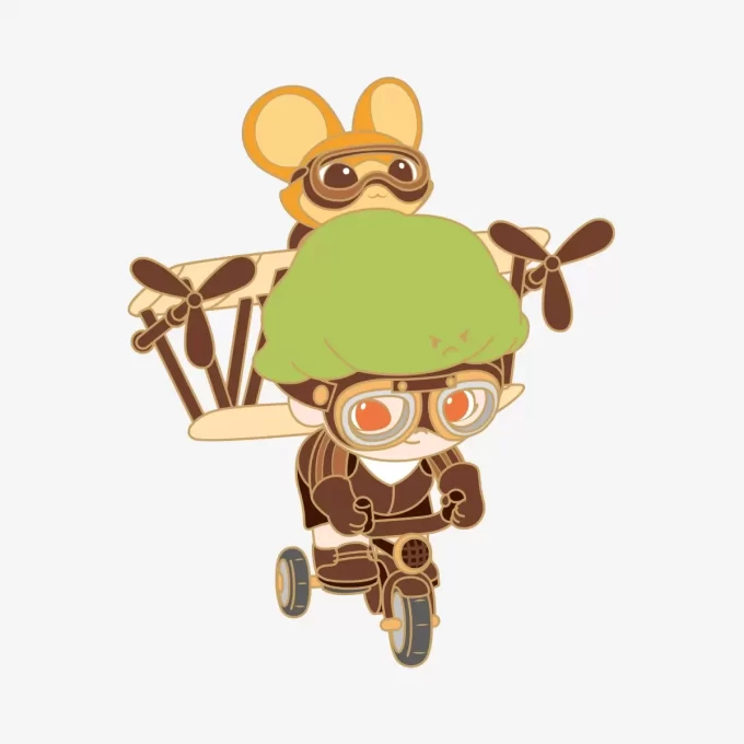 DIMOO Where We Go バッジ（3個入り＆9個入り）