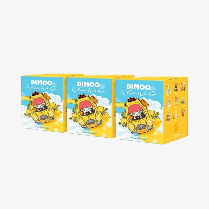 DIMOO Where We Go バッジ（3個入り＆9個入り）