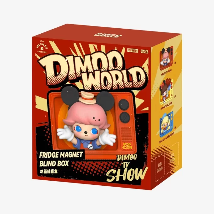 DIMOO WORLD × DISNEYシリーズ – 冷蔵庫マグネット ブラインドボックス