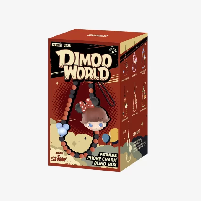 DIMOO WORLD × DISNEYシリーズ – 携帯電話ストラップ ブラインドボックス