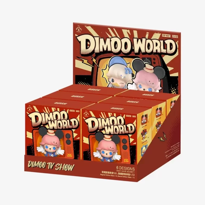 DIMOO WORLD × DISNEYシリーズ – 冷蔵庫マグネット ブラインドボックス