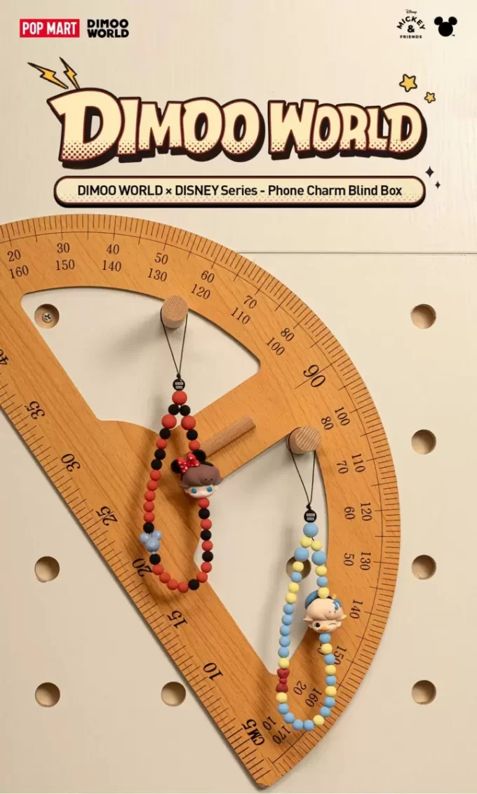 DIMOO WORLD × DISNEYシリーズ – 携帯電話ストラップ ブラインドボックス