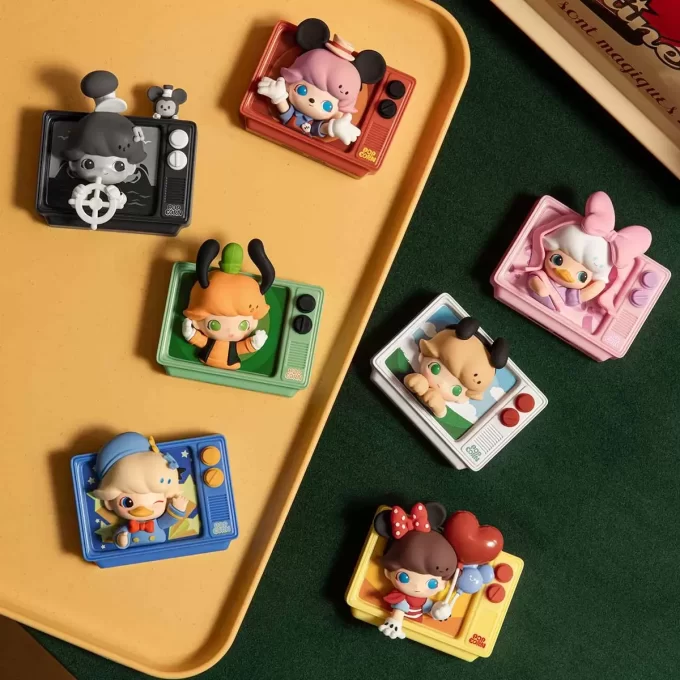 DIMOO WORLD × DISNEYシリーズ – 冷蔵庫マグネット ブラインドボックス