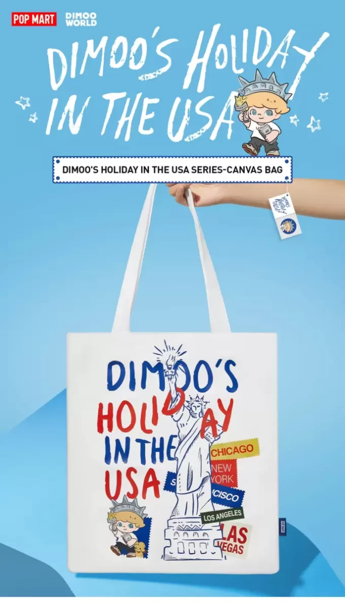 DIMOOのHOLIDAY IN THE USAシリーズ – キャンバスバッグ