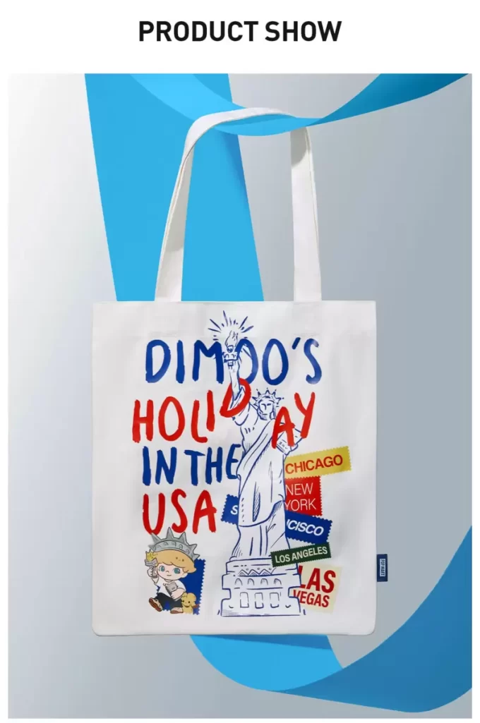 DIMOOのHOLIDAY IN THE USAシリーズ – キャンバスバッグ