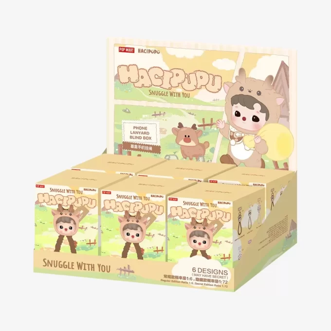 HACIPUPU 寄り添うシリーズ 携帯ストラップ ブラインドボックス