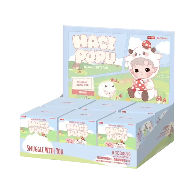 HACIPUPU 寄り添うシリーズ ペンダント ブラインドボックス