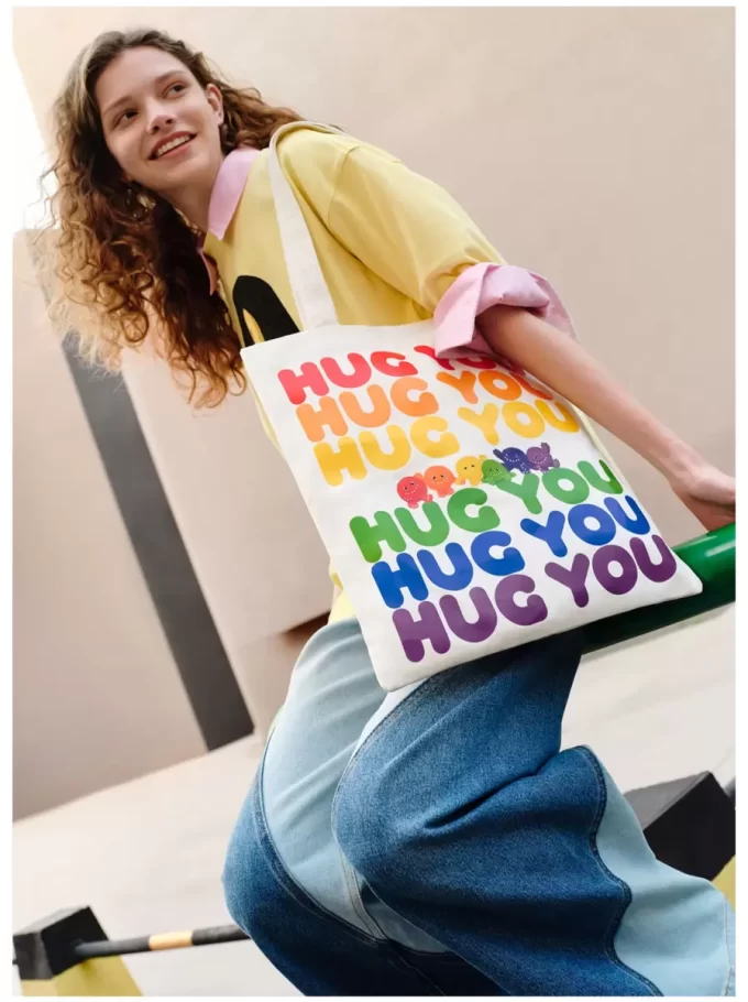 INSTINCTOY HUG YOUシリーズ キャンバスバッグ