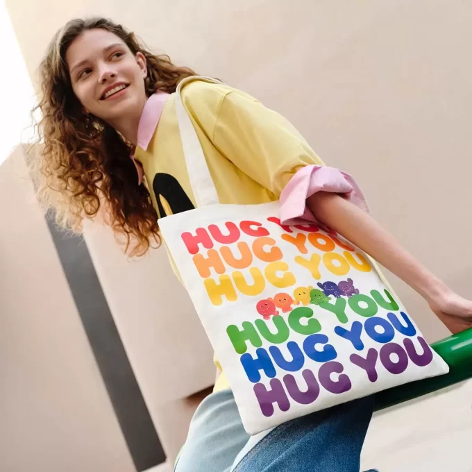 INSTINCTOY HUG YOUシリーズ キャンバスバッグ
