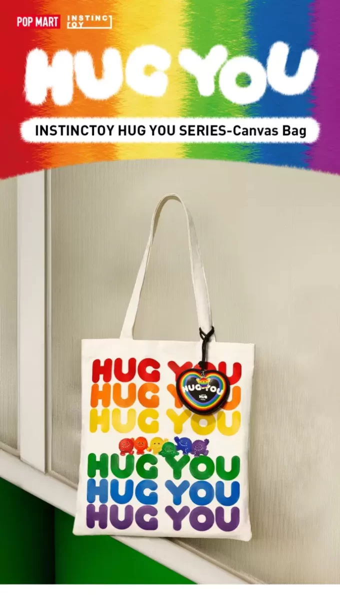 INSTINCTOY HUG YOUシリーズ キャンバスバッグ